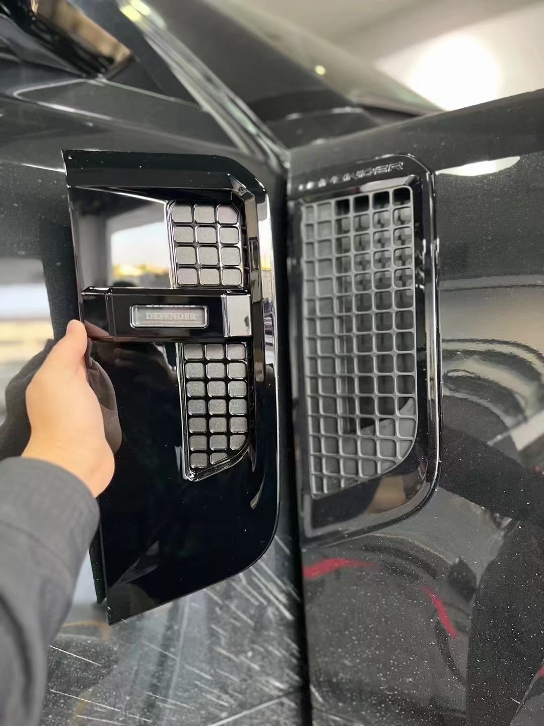 Defender LED Illuminated Side Vents