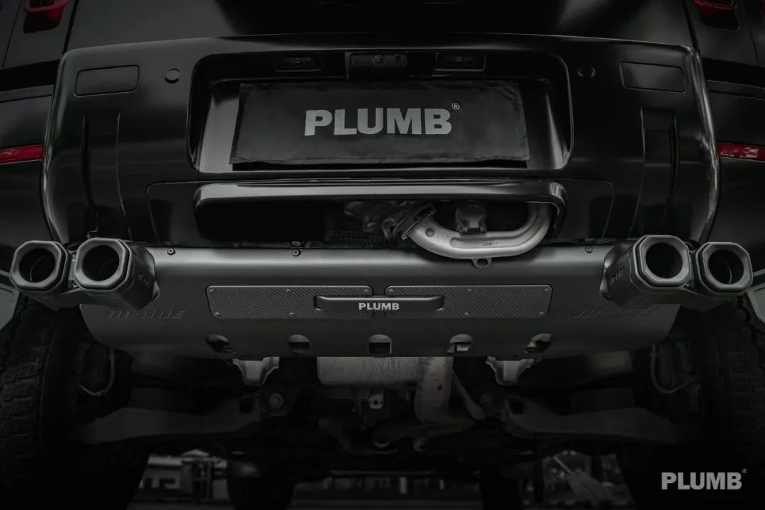 PLUMB M-One Exhaust Upgrade Kit — Defender 110/130 (3.0L)